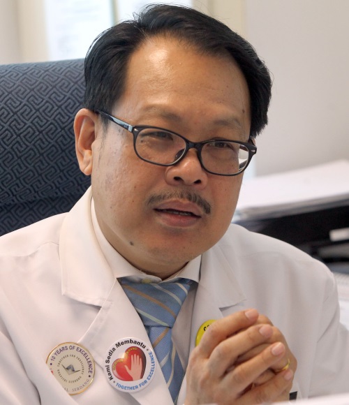 马来西亚肾脏科学会主席吴墨龙（Goh Bak Leong）。